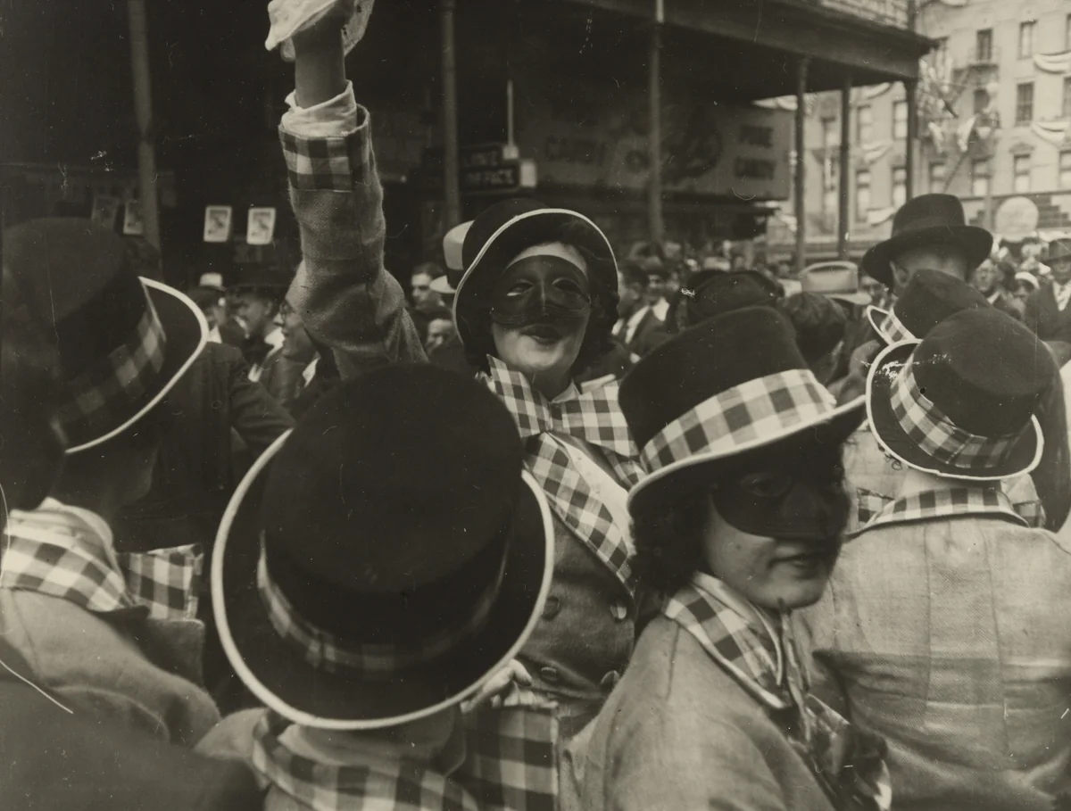 Mardi Gras by Peter Sekaer, photograph, 1936