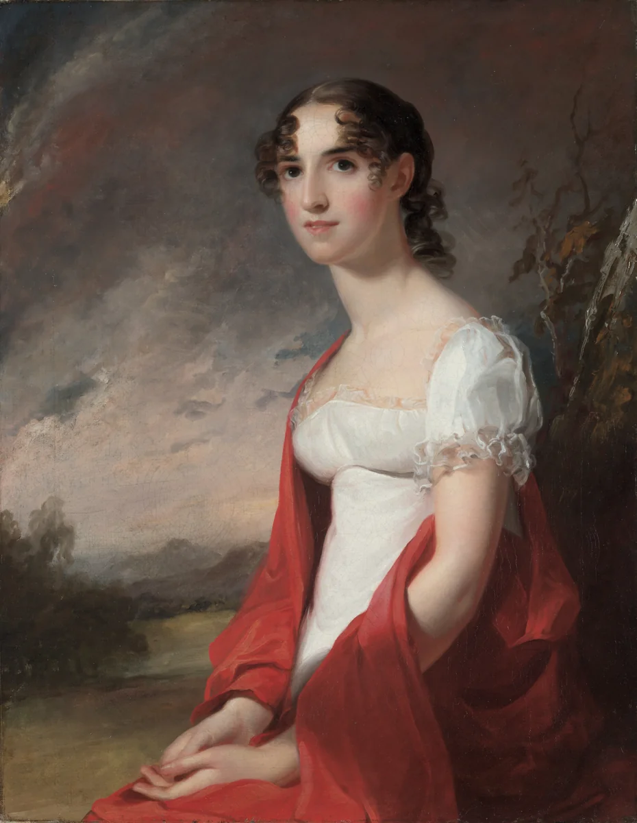 Portrait of Mary Sicard David by Thomas Sully, painting, 1813