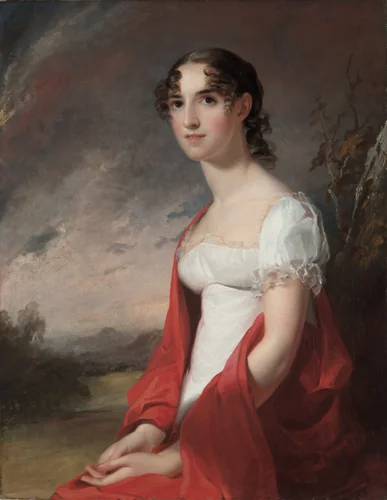 Portrait of Mary Sicard David by Thomas Sully, painting, 1813