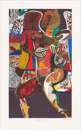 Dancing Angel by David C. Driskell; Lou Stovall; The Workshop, Inc., print, 2002