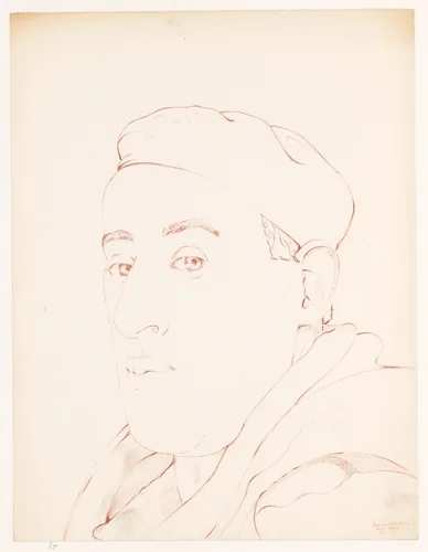 Untitled by Cor van Teeseling, drawing, 1942