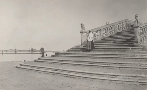 Stones of Venice, Chioggia by Alfred Stieglitz, photograph, 1887