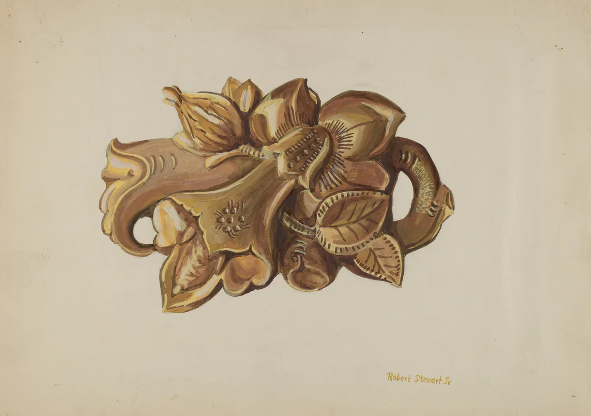 Brooch by Robert Stewart, index of american design, 1936