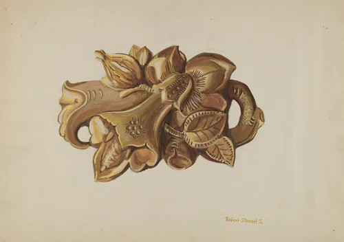 Brooch by Robert Stewart, index of american design, 1936