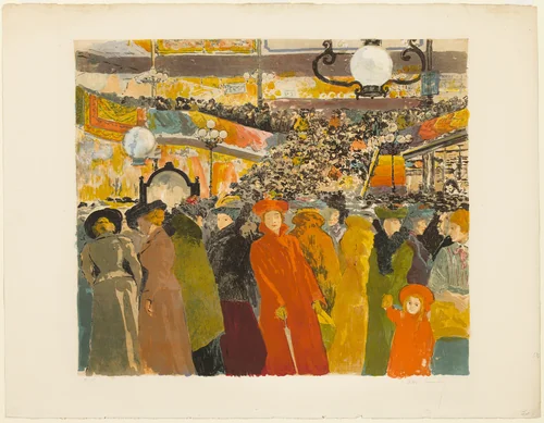 Le magazin de nouveautes by Alexandre Lunois, print, 1902