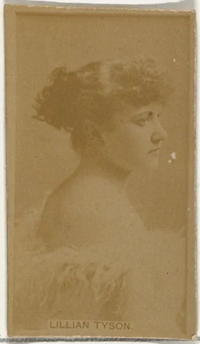 Lillian Tyson, from the Actors and Actresses series (N145-8) issued by Duke Sons & Co. to promote Duke Cigarettes by W. Duke, Sons & Co., photograph, 1890-1895