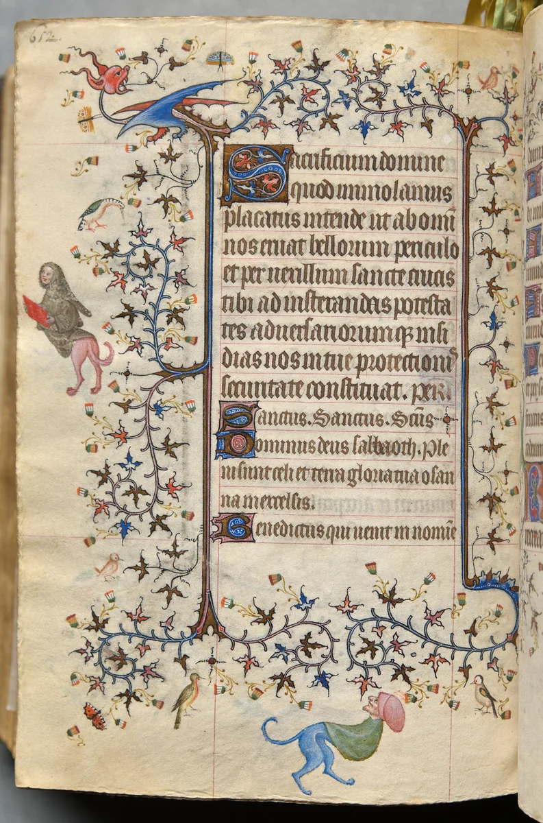 Hours of Charles the Noble, King of Navarre (1361-1425), fol. 320v, Text by Master of the Brussels Initials and Associates, book, 1400-1410