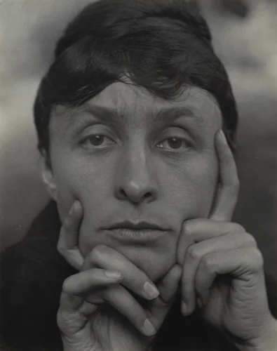 Georgia O'Keeffe by Alfred Stieglitz, photograph, 1918