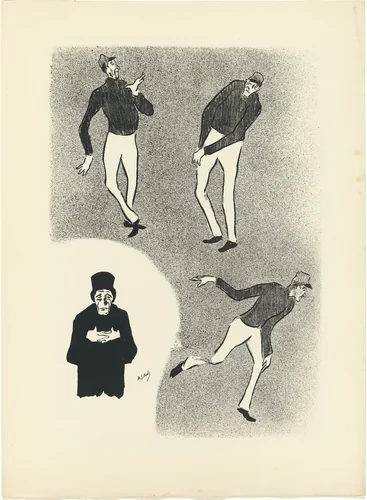 Ouvrard, from Le Café-Concert by Henri Gabriel Ibels, print, 1893