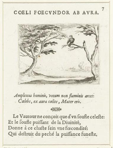 Gier in de wind by Jacques Callot, print, 1625-1629