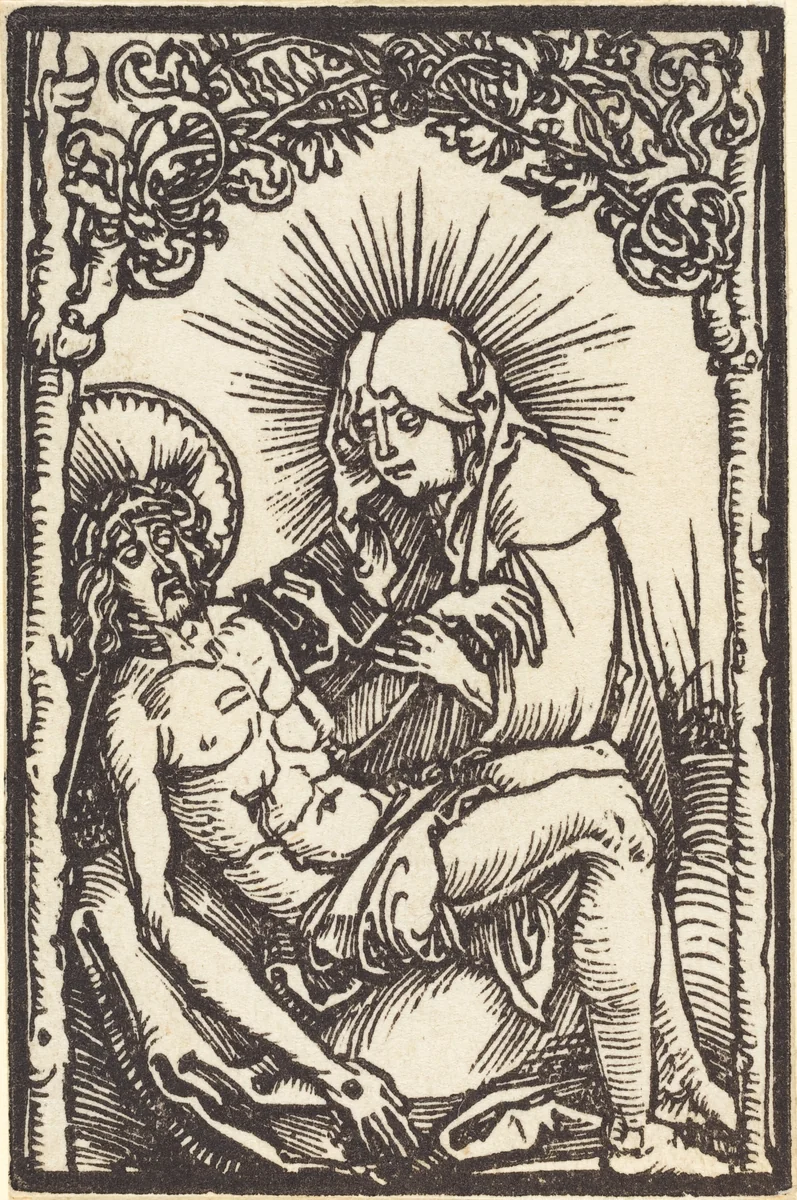 The Lamentation by Albrecht Dürer, print, 1500