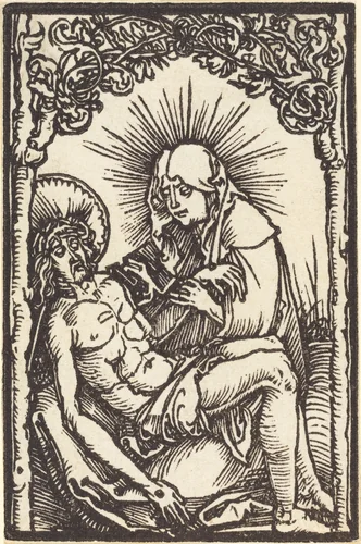 The Lamentation by Albrecht Dürer, print, 1500