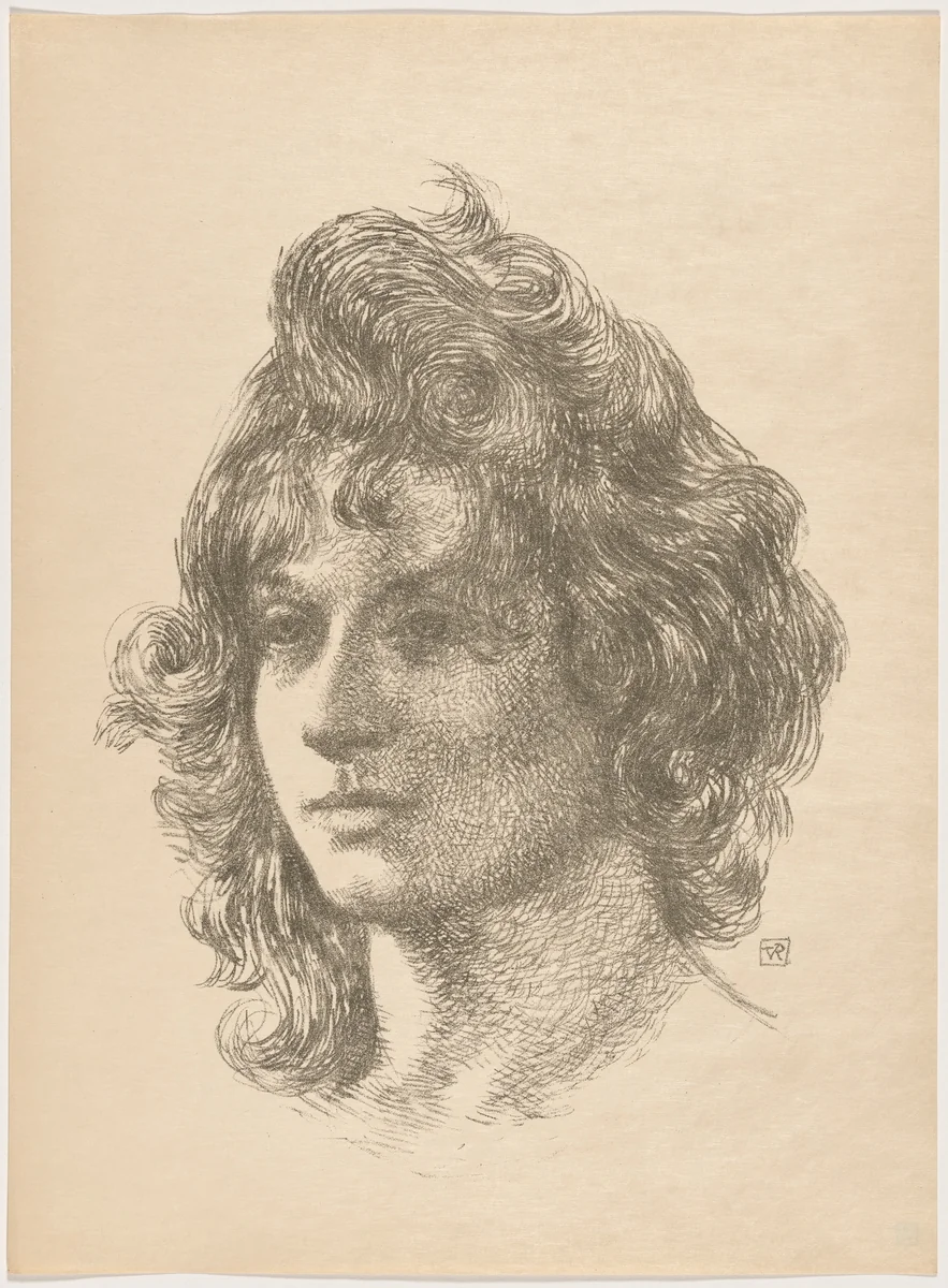 Etude by Théo van Rysselberghe, print, 1895