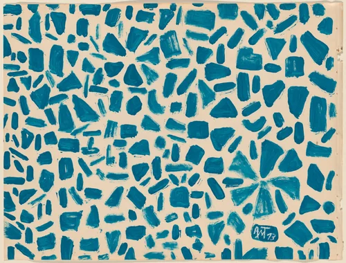 Untitled by Alma Thomas, drawing, 1973