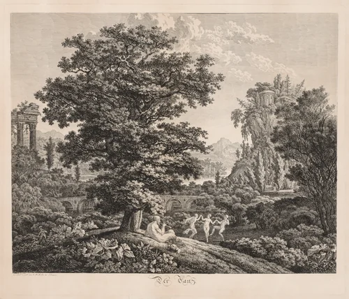 The Dance by Carl Wilhelm Kolbe, print, 1799