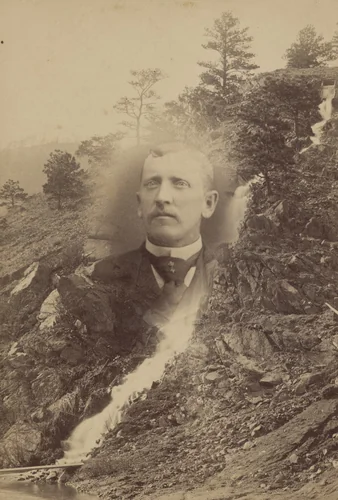 Untitled (The Cabinet, Sturtevant, Boulder, CO) by J.B. Sturtevant, photograph, 1900