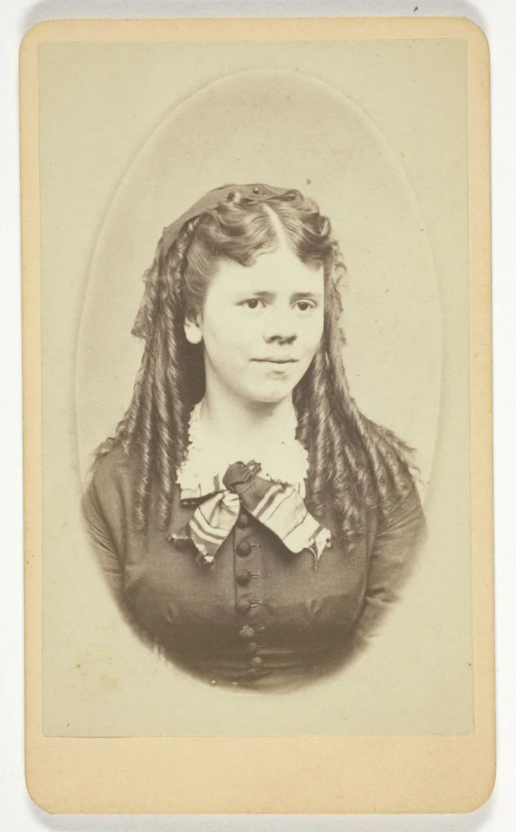 Untitled (Portrait of Woman) by G. C. Gilchrest, photograph, 1850-1899