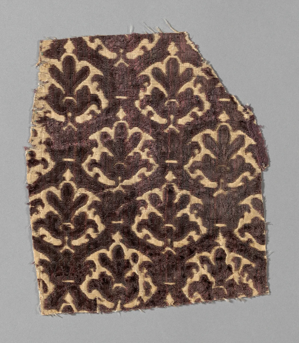 Velvet by Italy, textile, 1600-1650