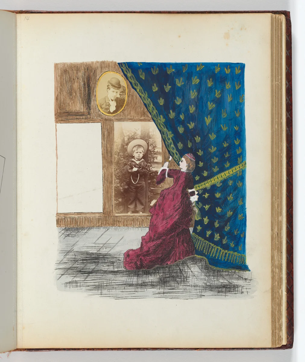 The Johnstone Album by Agnes Caroline Chamberlayne Johnstone, photograph, 1868