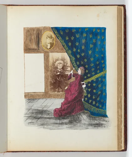 The Johnstone Album by Agnes Caroline Chamberlayne Johnstone, photograph, 1868