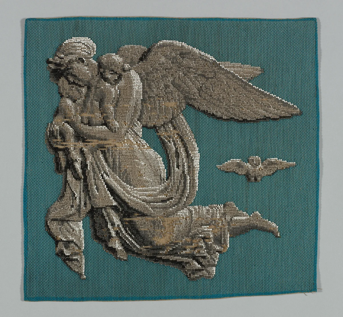 Panel Entitled "Night" by Bertel Thorvaldsen, textile, 1801-1900