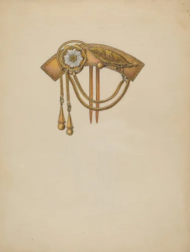 Comb by American 20th Century, index of american design, 1935-1942