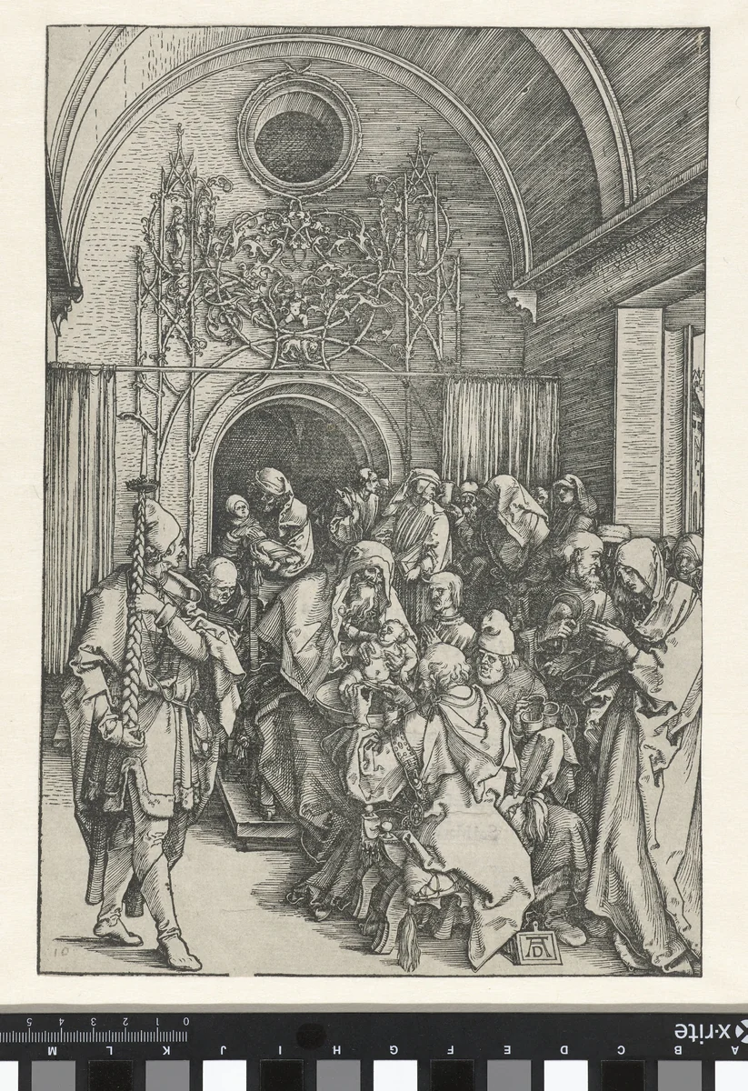 Besnijdenis van Christus by Unknown, print, 1502-1506