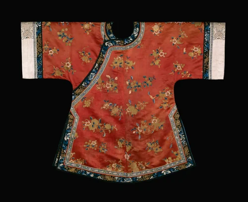 Woman's Ao (Short Robe) by Han-Chinese, textile, 1800-1850