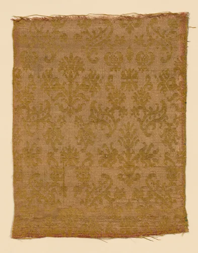 Fragment by Italy, textile, 1625-1650