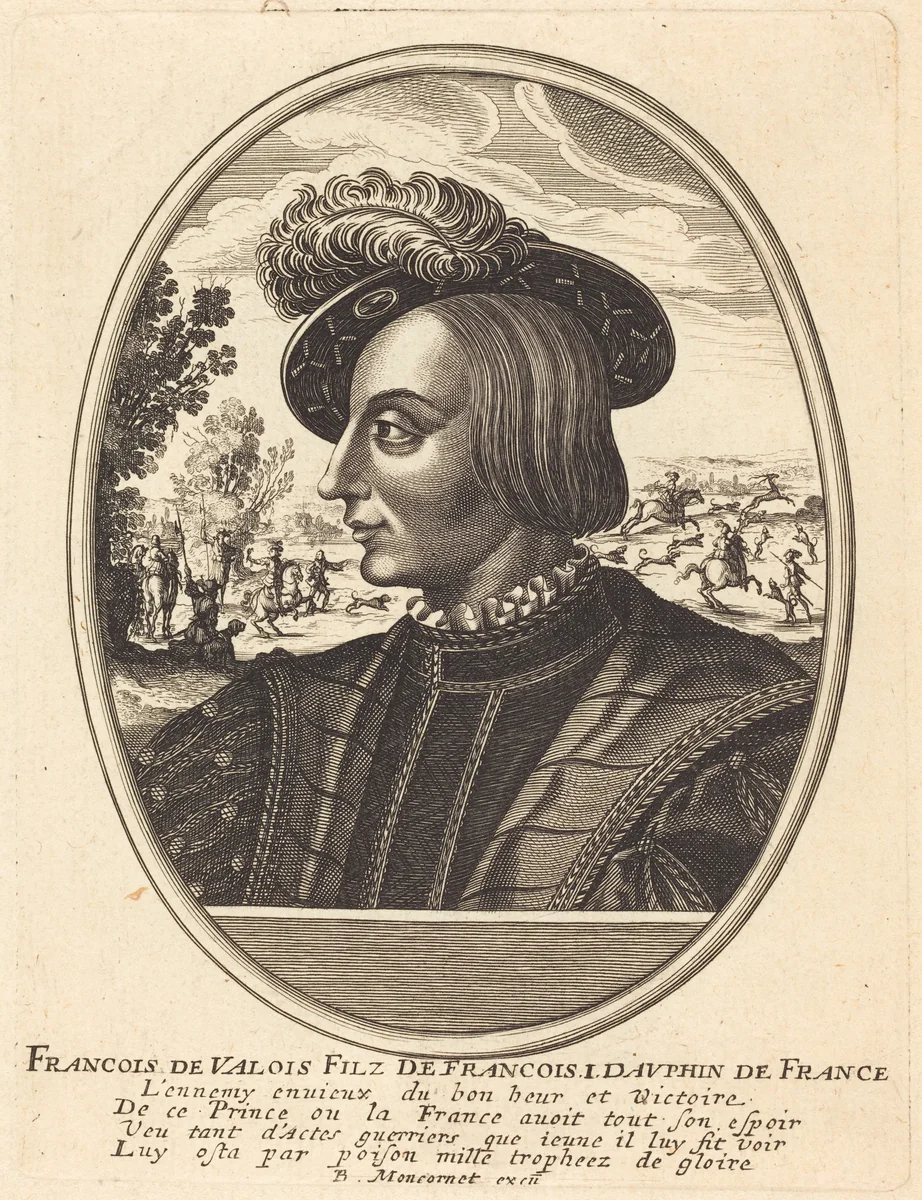 François de Valois by Balthasar Moncornet, print, 1600-1668