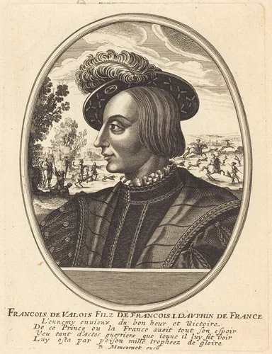 François de Valois by Balthasar Moncornet, print, 1600-1668