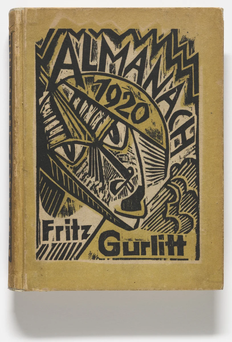 Almanach auf das Jahr 1920 by Max Pechstein, illustrated book, 1920
