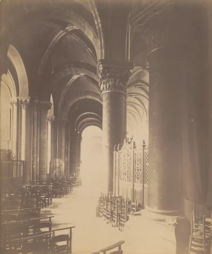 Saint Germain des Prés by Eugène Atget, photograph, 1906
