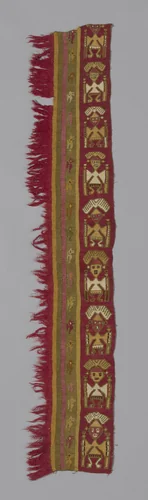 Fragment (Loincloth) by Chimú, textile, 1250-1470