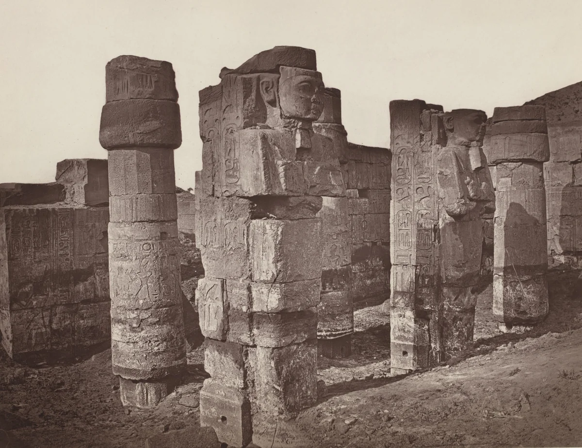 Small Temple to the East by William de Wiveleslie Abney, photograph, 1876