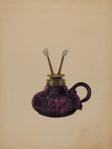 Lamp by John Tarantino, index of american design, 1937