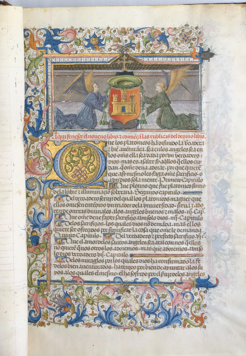 Spanish Translation of Saint Augustine's "City of God" by Cano de Aranda, manuscript, 1446-1482