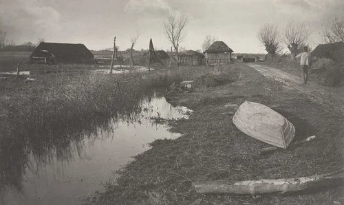 'Twixt Land and Water from Life and Landscape on the Norfolk Broads (London, 1886) by Peter Henry Emerson, photograph, 1885
