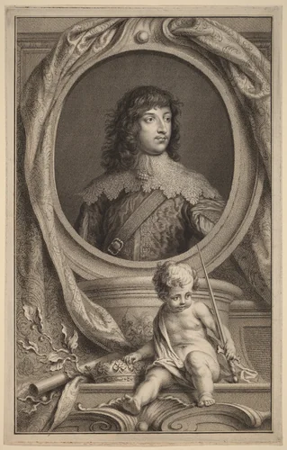 William Russell, 1st Duke of Bedford by Jacobus Houbraken
Sir Anthony van Dyck, print, 1698-1780