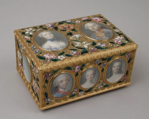 Double snuffbox by Jean Ducrollay, metalwork, 1749-1750