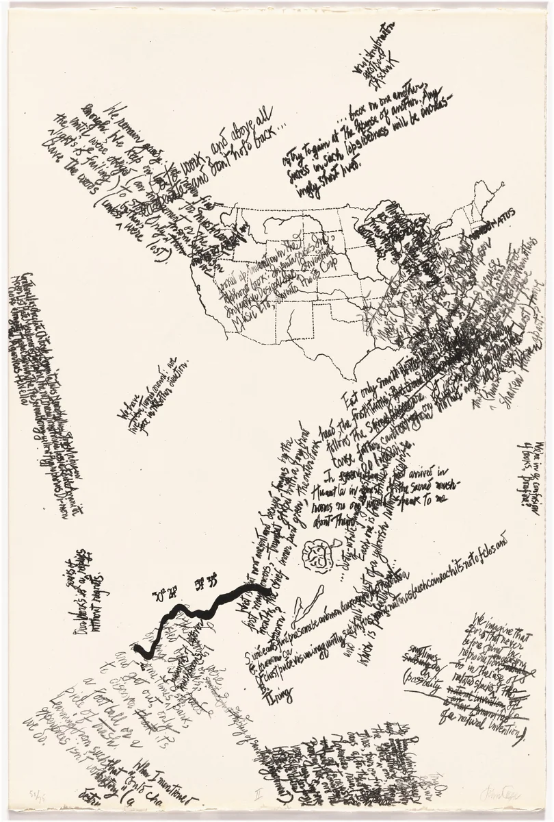 Untitled by John Cage, portfolio, 1972