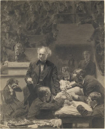 The Gross Clinic by Thomas Eakins, artwork, 1875