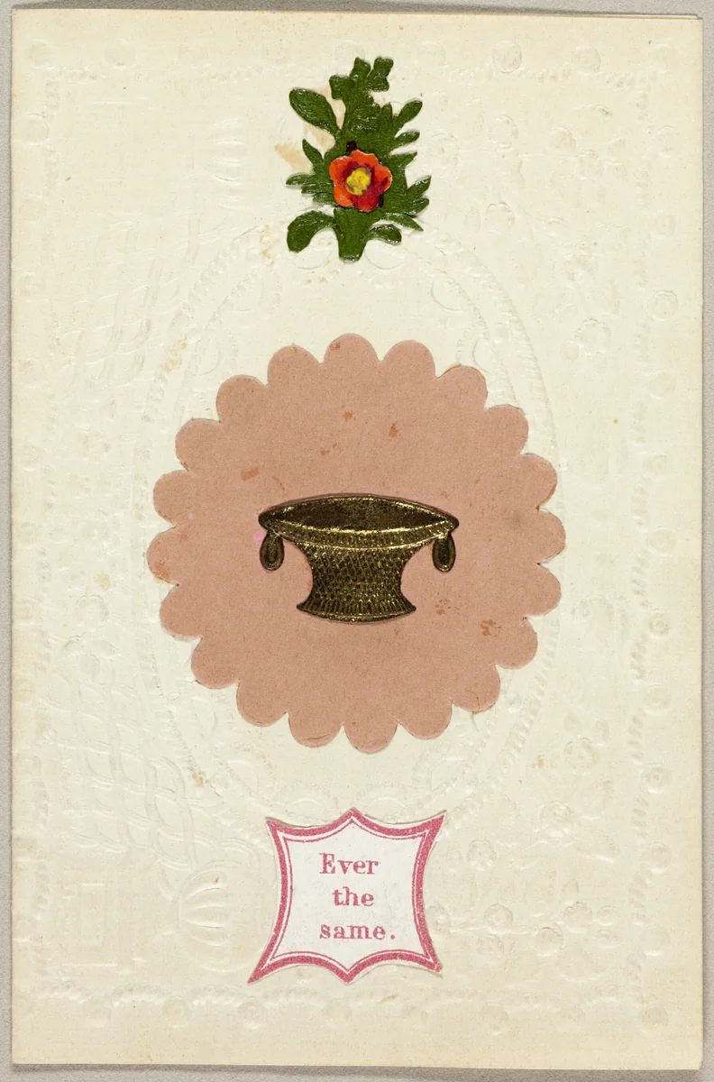 Ever the Same (valentine) by George Kershaw, other, 1835-1845