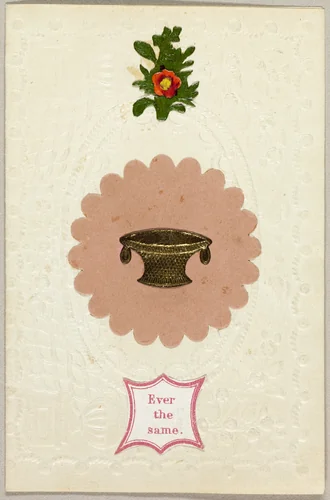 Ever the Same (valentine) by George Kershaw, other, 1835-1845