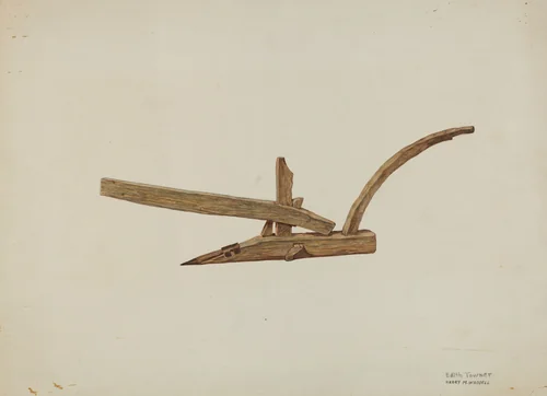 Plow by Edith Towner
Harry Mann Waddell, index of american design, 1940