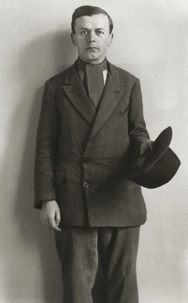 Beggar by August Sander, photograph, 1926