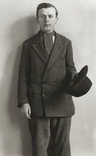 Beggar by August Sander, photograph, 1926
