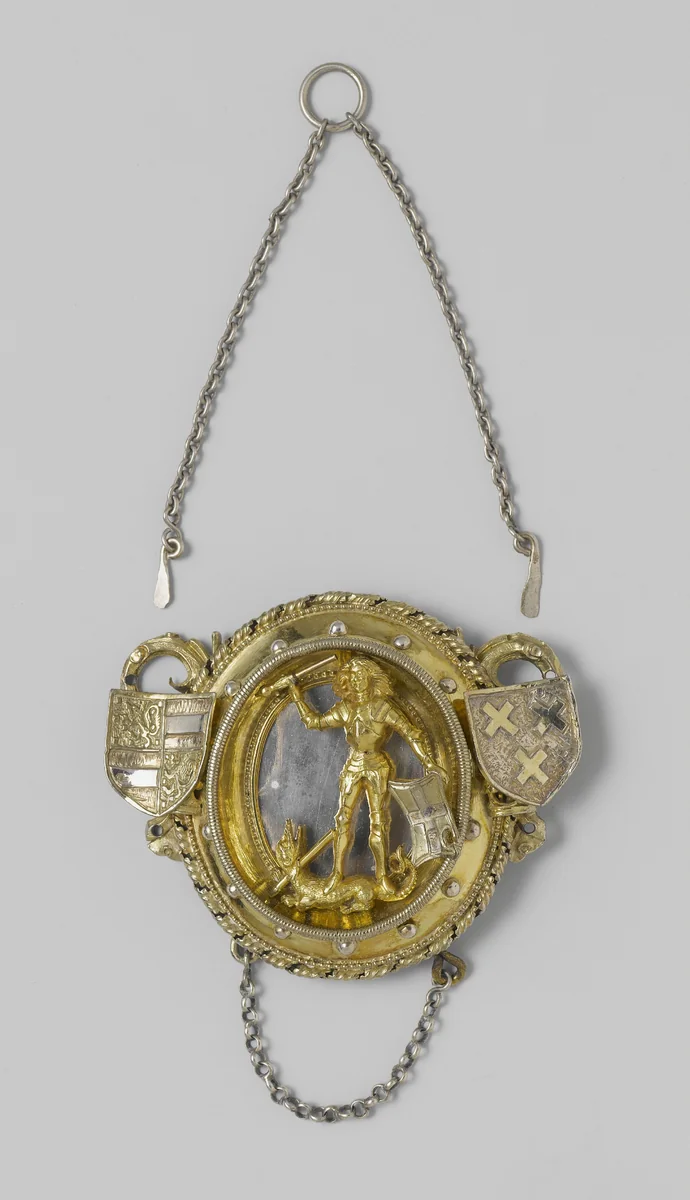Badge of the Guild of Saint George in Breda by anonymous, other, 1500