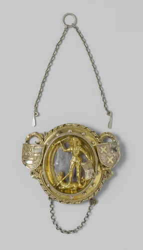 Badge of the Guild of Saint George in Breda by anonymous, other, 1500