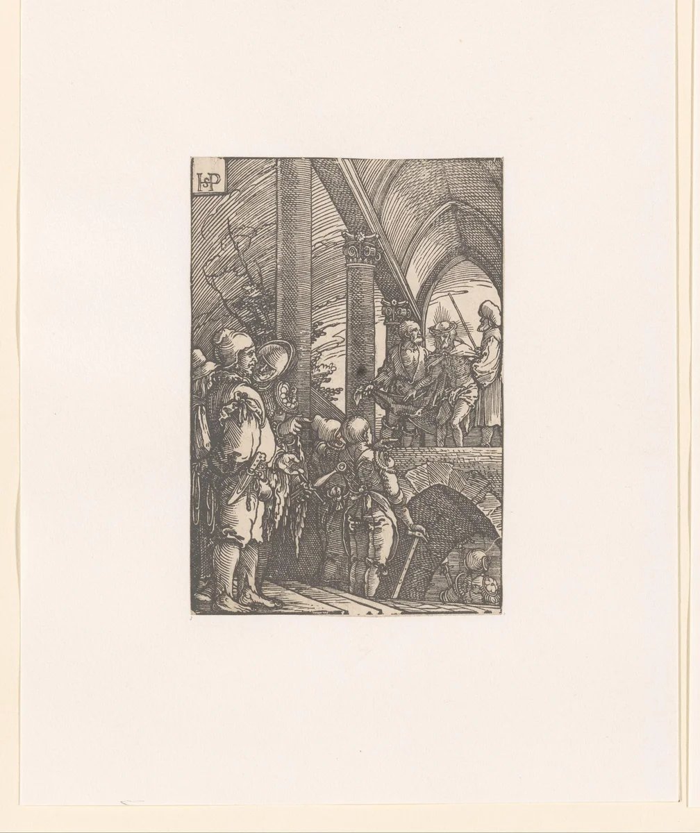 Ecce Homo by anonymous, print, 1522